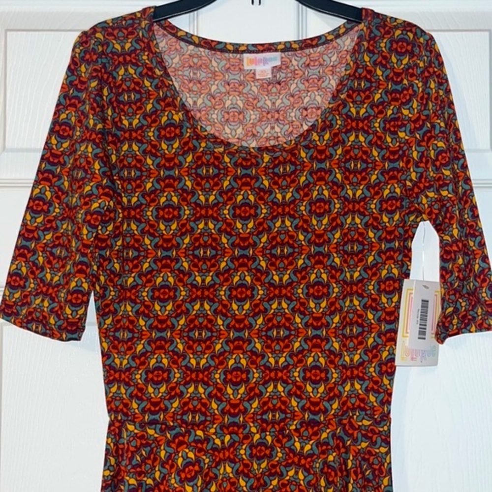 NWT LulaRoe Nicole boho dress size XS (has stretch)